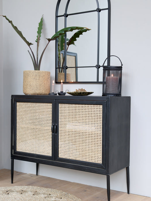 Corte blómapottur franskt fléttumynstur