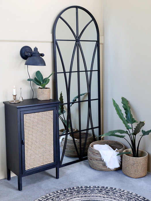 Corte blómapottur franskt fléttumynstur