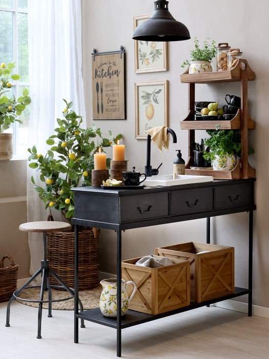 Sítrónupottur miðstærð