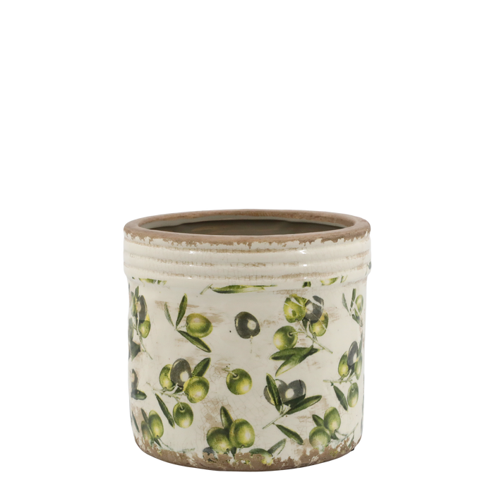 Ólífu blómapottur