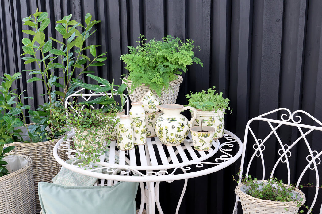 Ólífu blómapottur