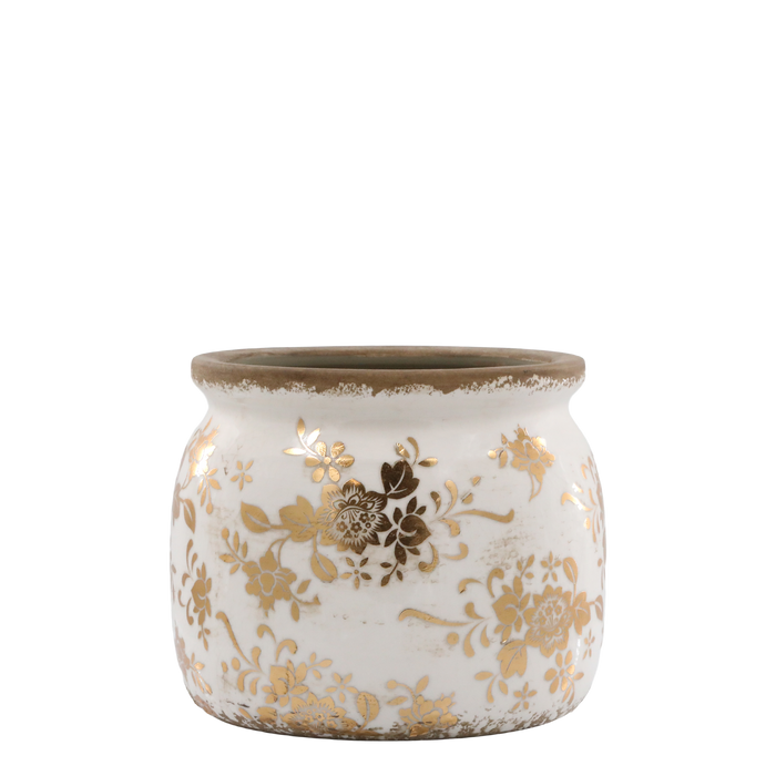 Afmælisútgáfa Melun blómapottur m gyllingu