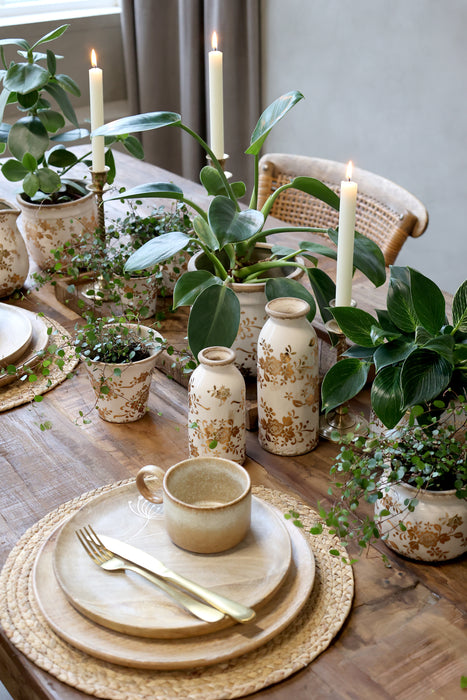 Afmælisútgáfa Melun blómapottur m gyllingu