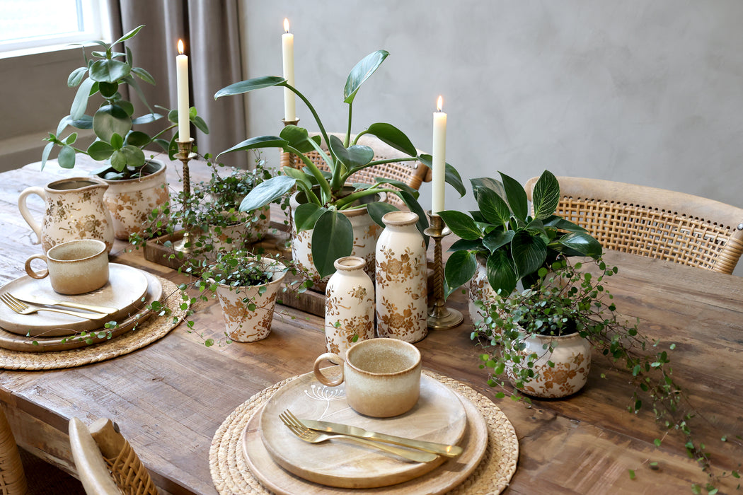 Afmælisútgáfa Melun blómapottur m gyllingu