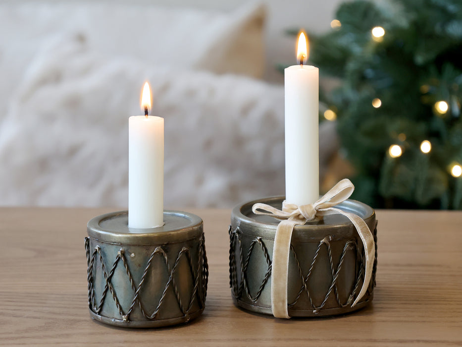 Jólatrommukertastjaki