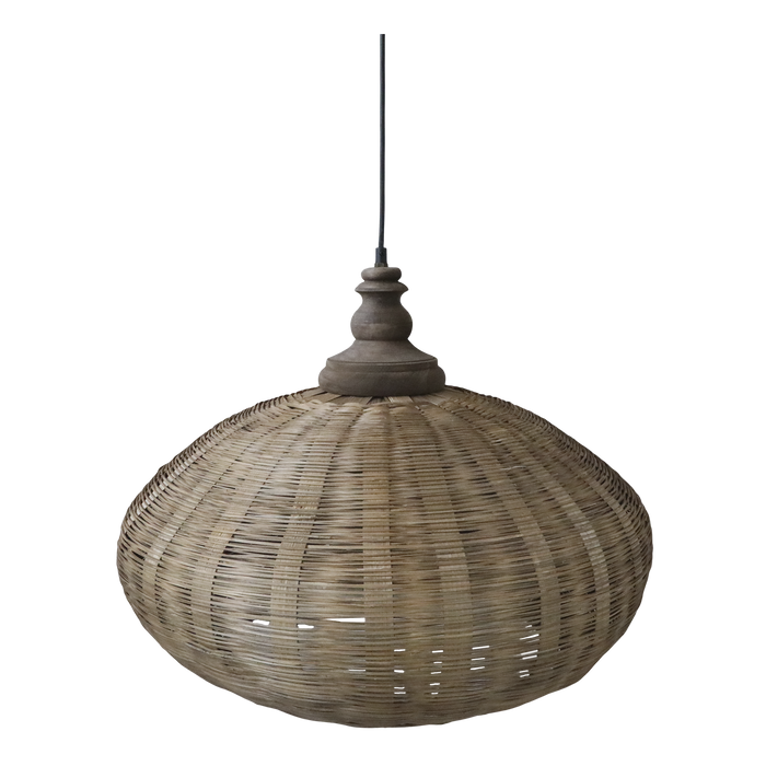 Loftljós úr Rattan