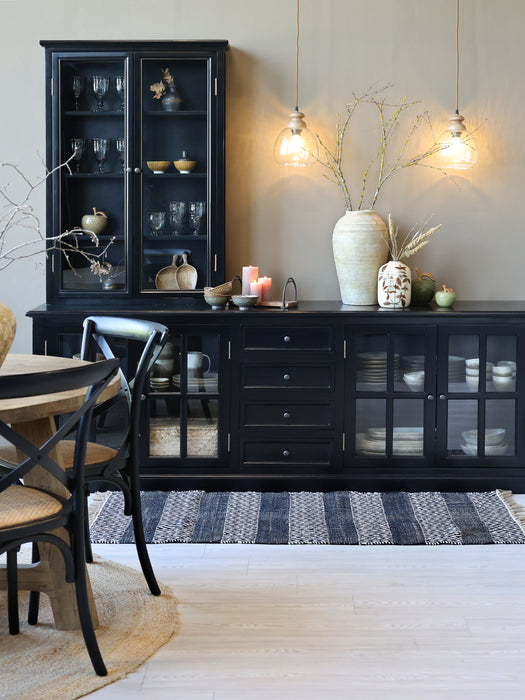 Loftljós gler og viður