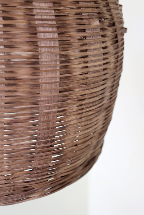 Loftljós úr Rattan handgert