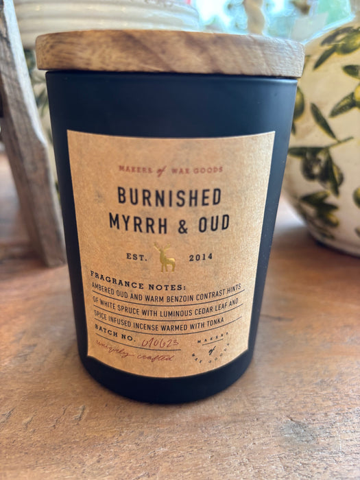 Burnished Myrrh & Oud