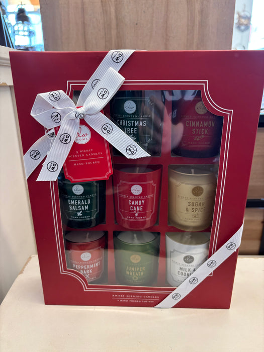 Kertakassi með 9 jólailmum!