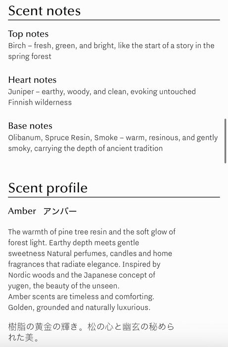 KALEVALA ilmstangir í glerglasi 100 ml