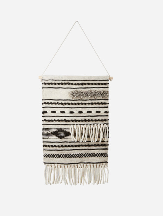 Handgert veggskraut Ivory/Brown