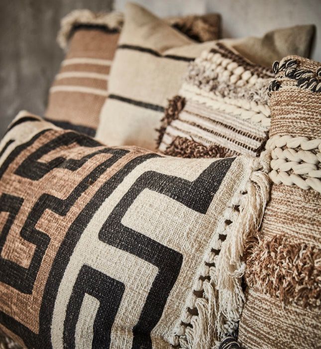 Minna púðaver beige/grey/ivory