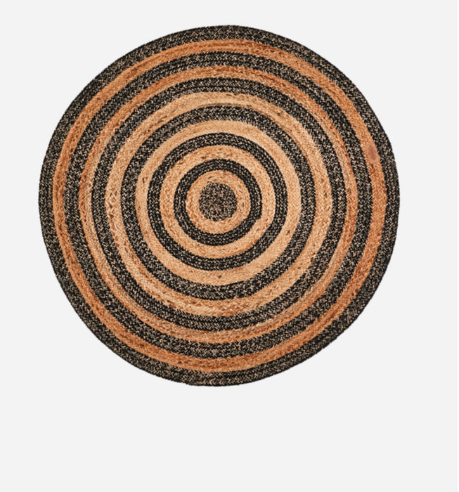 JUNI motta natural/black ummál 120cm