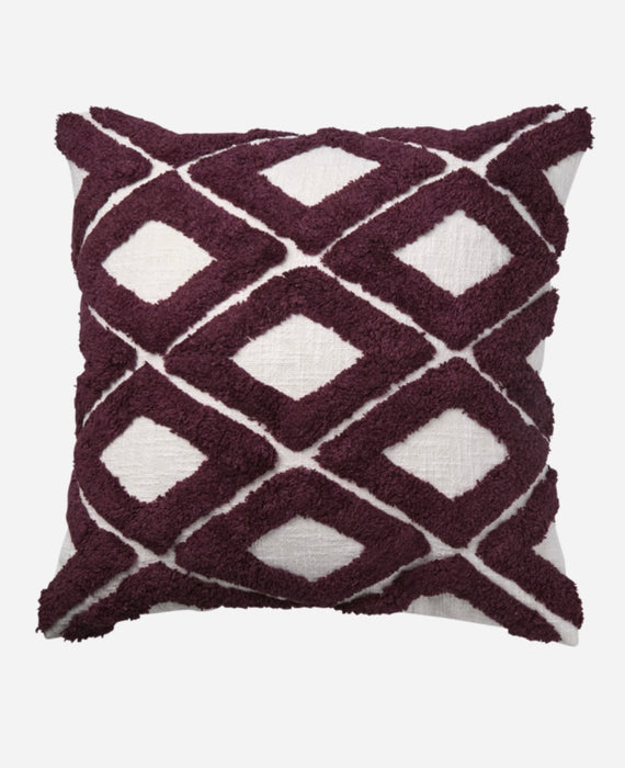 FLORIAN púðaver burgundy/ivory