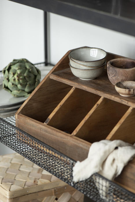 Viðarkassi "hnífaparakassi"