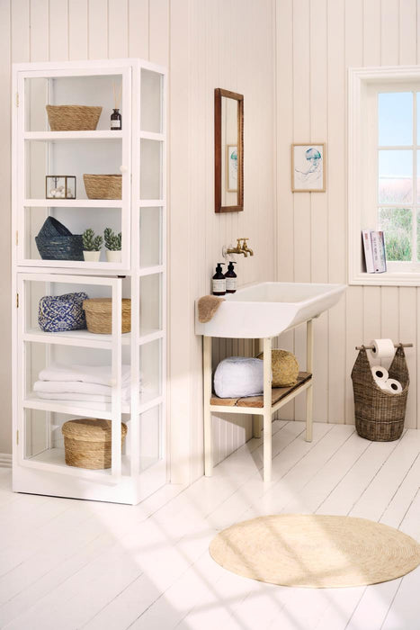 Karfa fyrir wc pappír grá