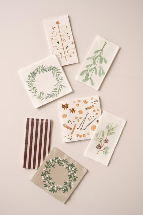 Servéttur Brúnar rendur