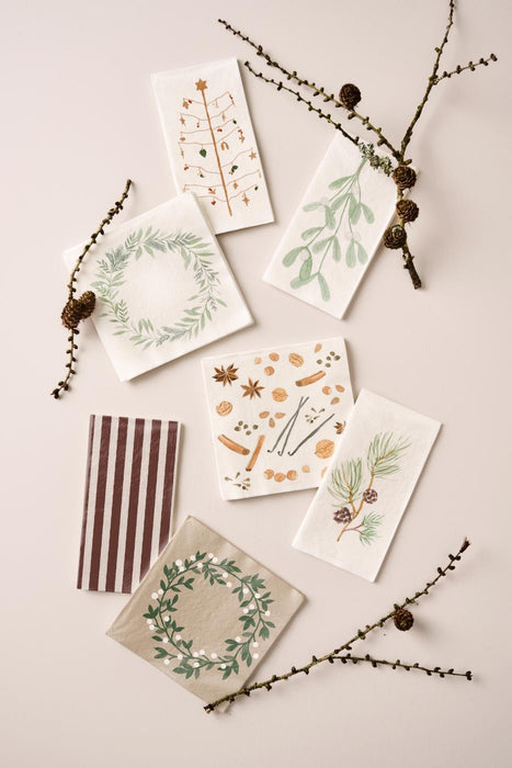 Servéttur Brúnar rendur