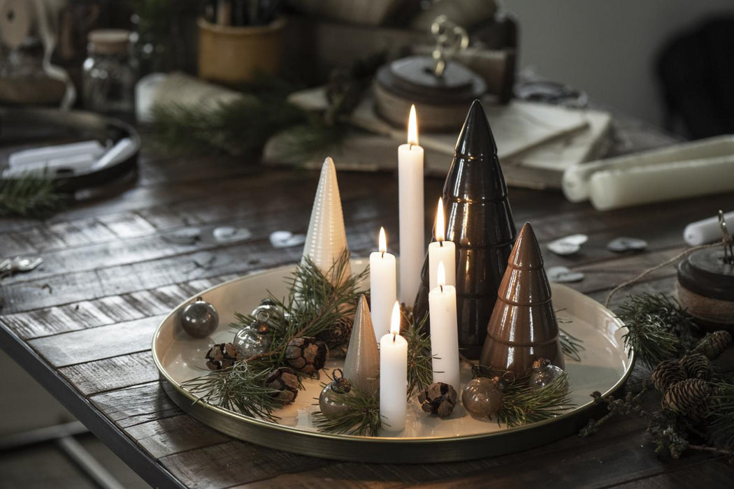 Jólakúlur 8 stk í poka "Autumn Green"