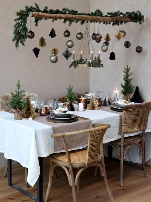 Dúkur Jóla með grenilengju