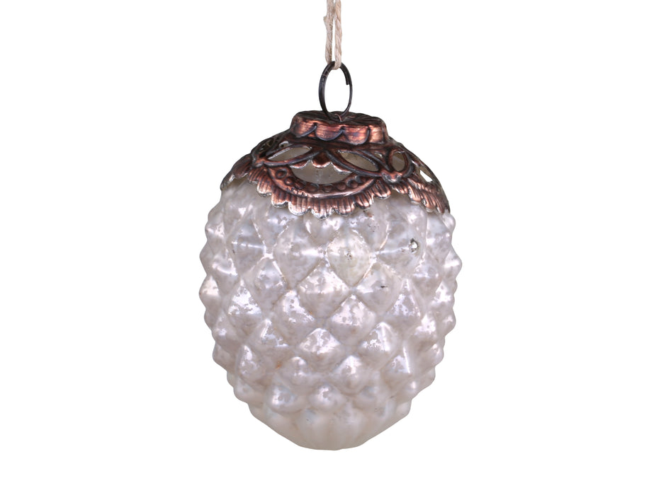 Jólakúla  "Antique White"